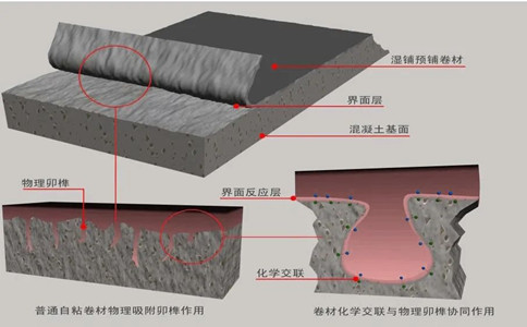 濕鋪防水卷材施工工藝，防水知識(shí)干貨